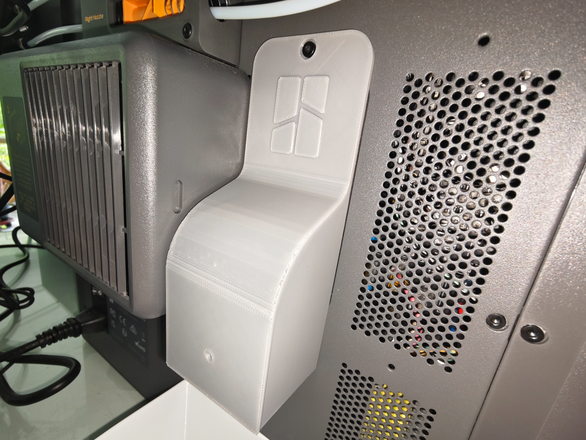 X2D竹屎外排挡盖  适配X2D/P2S/P1S/X1C