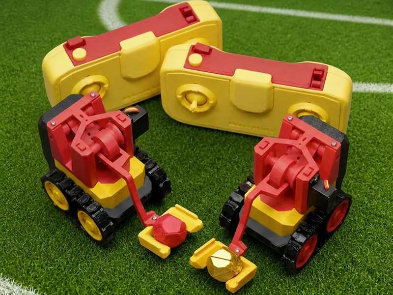 CyberBrick SoccerBot - Spanish colorway