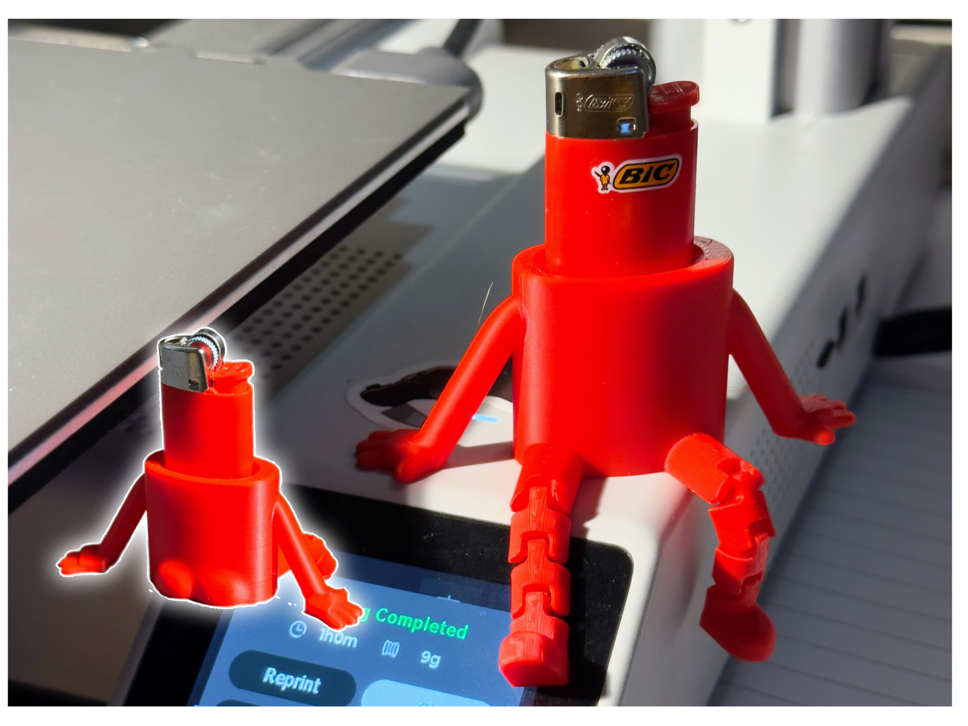 Cheeky Articulated Bic Buddy with Booty