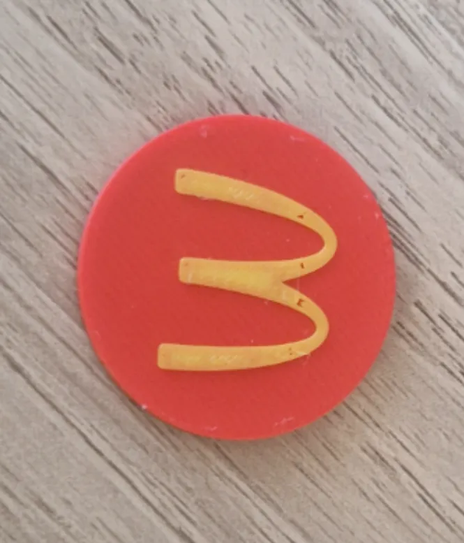 McDonalds Einkaufswagen Chip