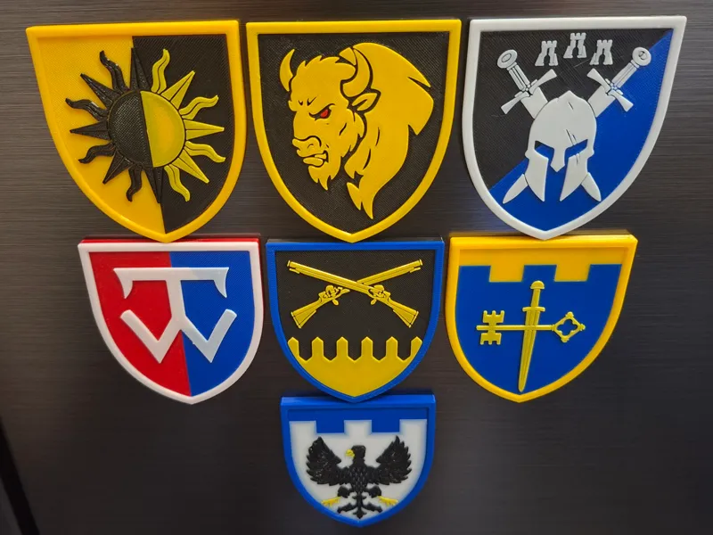 14th Army Corps Ukraine Brigade insignias