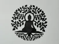 Déco murale Bouddha arbre de vie — photo 3