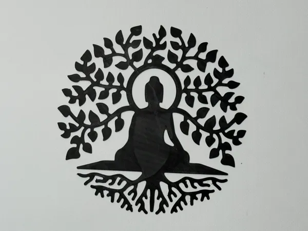 Déco murale Bouddha arbre de vie