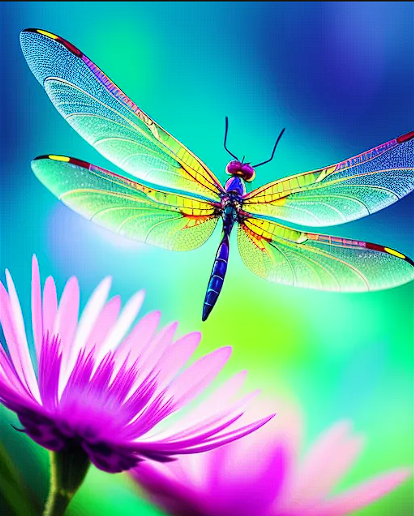 Miniatura 4 do modelo 3D Balance Dragonfly