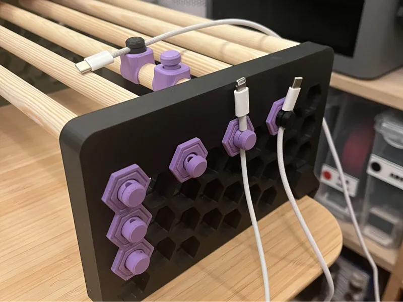 HSW & Dowell Cable holder/Clip (Magnetic and fix)