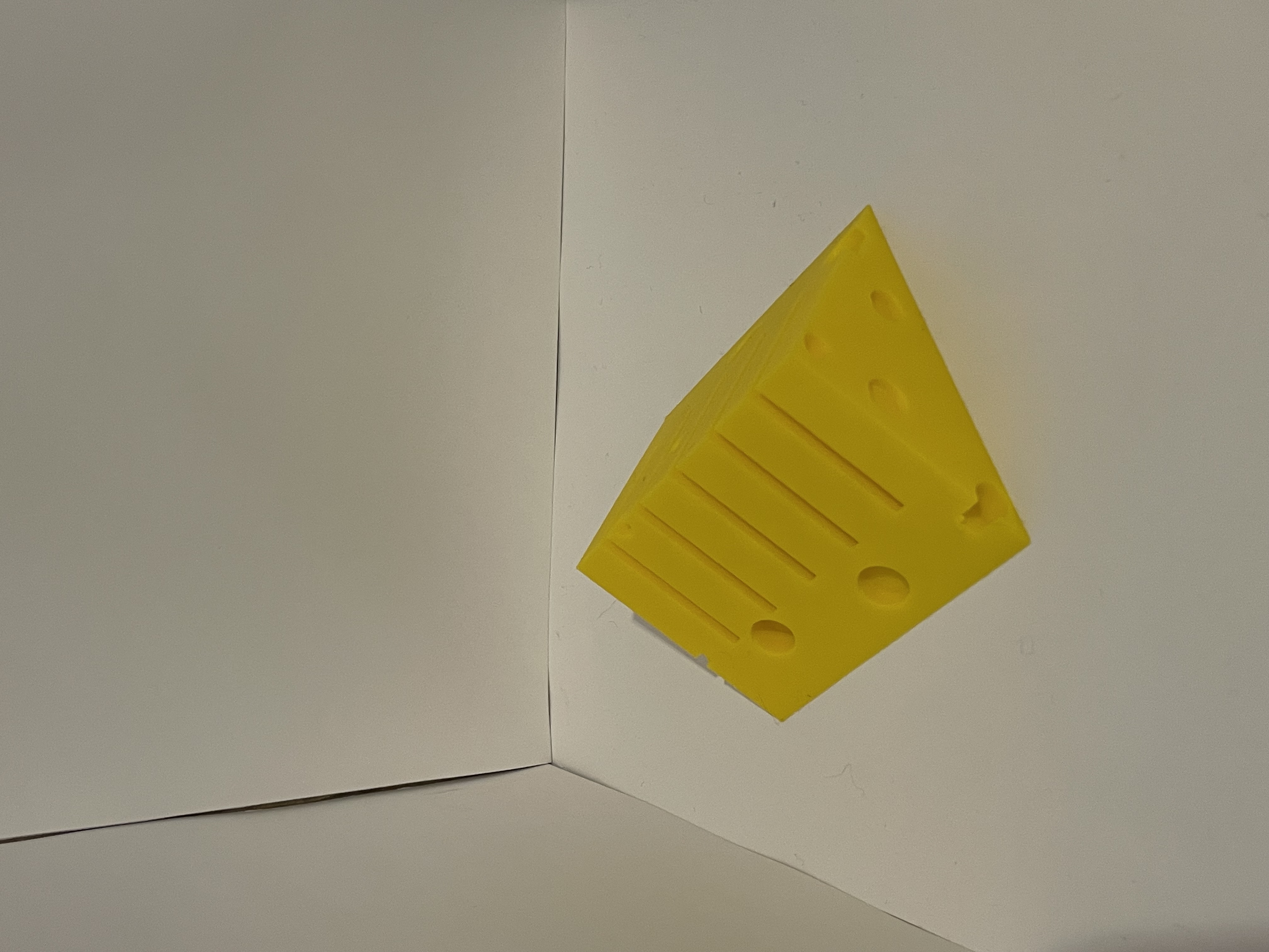 Miniatura 2 do modelo 3D Cheese coaster