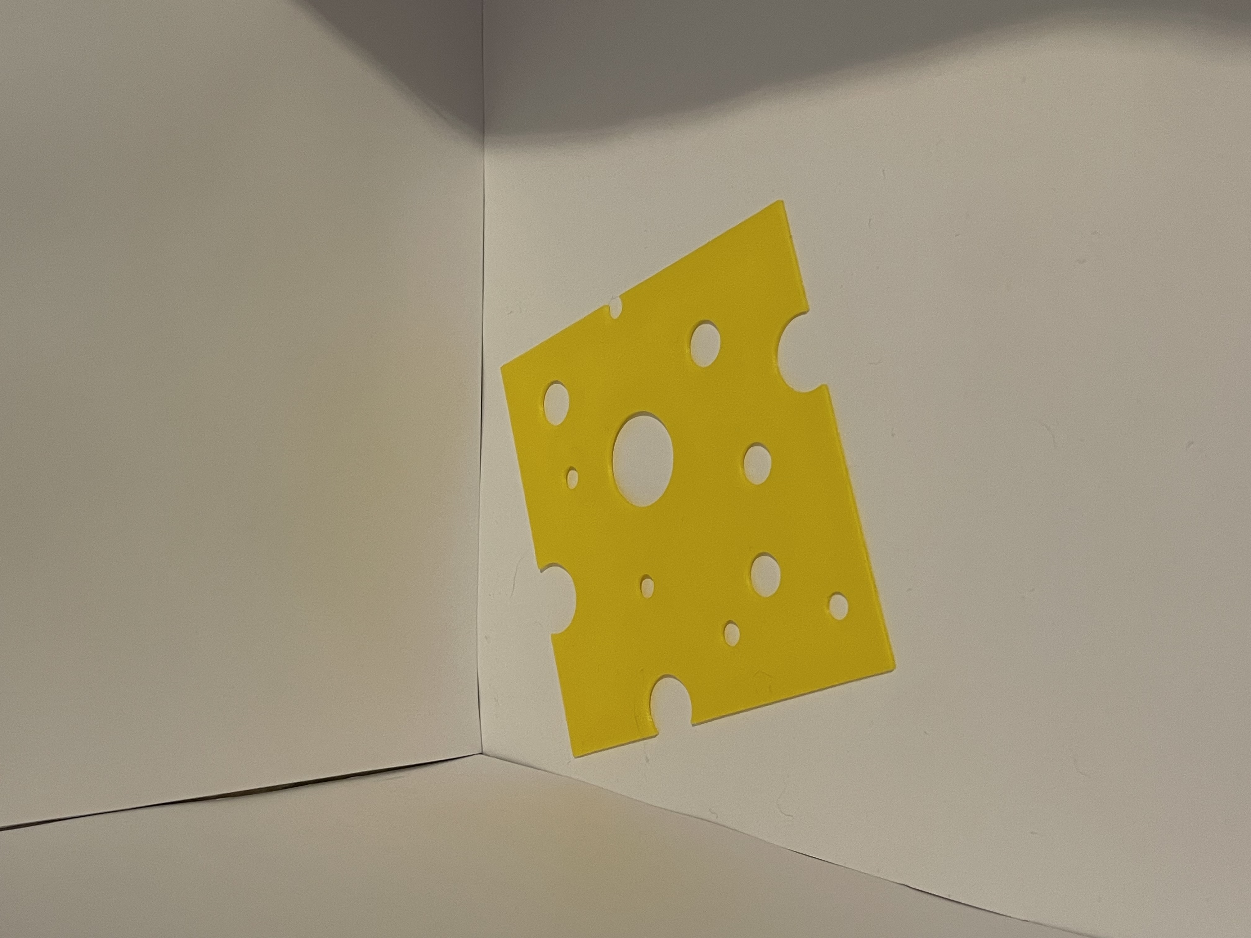 Miniatura 1 do modelo 3D Cheese coaster