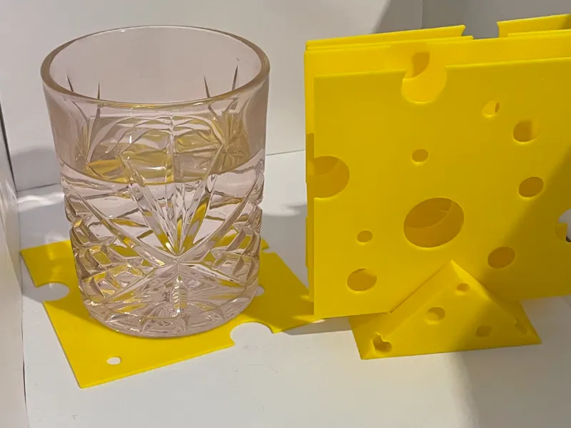 Cheese coaster