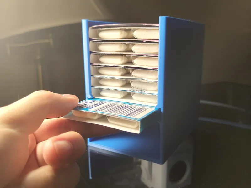 gum holder for easy access