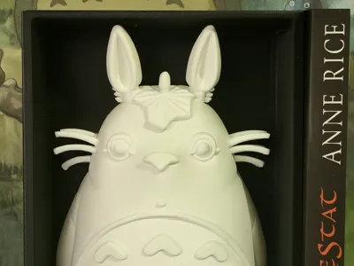 Totoro Book nook from studio ghibli