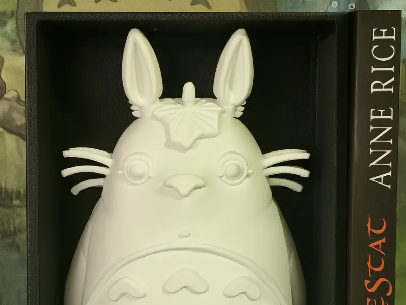 Totoro Book nook from studio ghibli