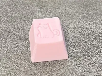 Cat keycap—Cherry—R1 profile