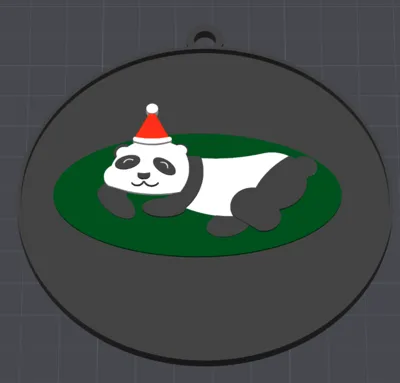 Panda Ornament