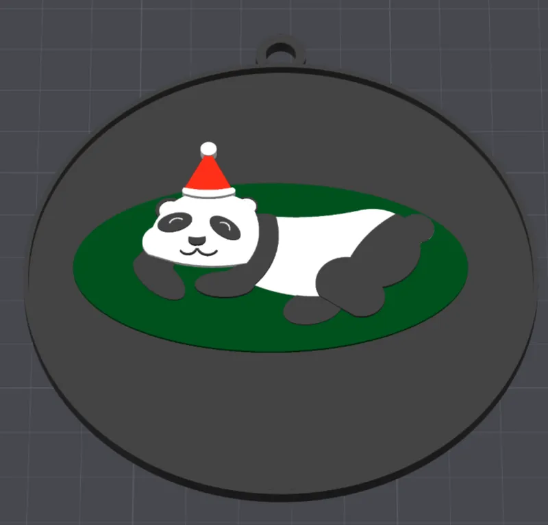 Panda Ornament