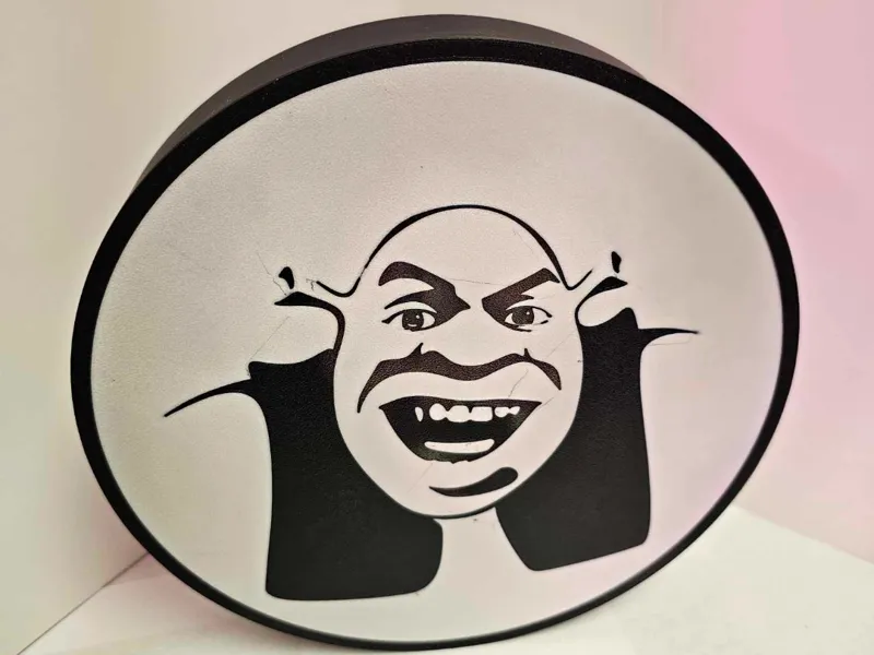 Shrek light box