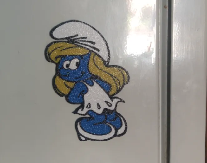 Smurfette Fridge magnet