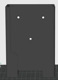 3 Holes Design, 0.2mm layer, 2 walls, 30% infill