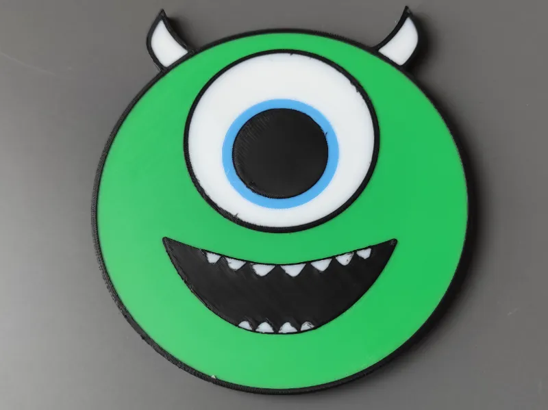 Monsters Inc Mike Wazowski Coaster