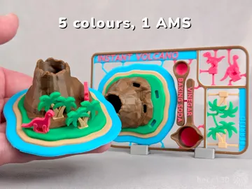 Soporte: Volcano Science Experiment Kit Card — vista de referencia 4