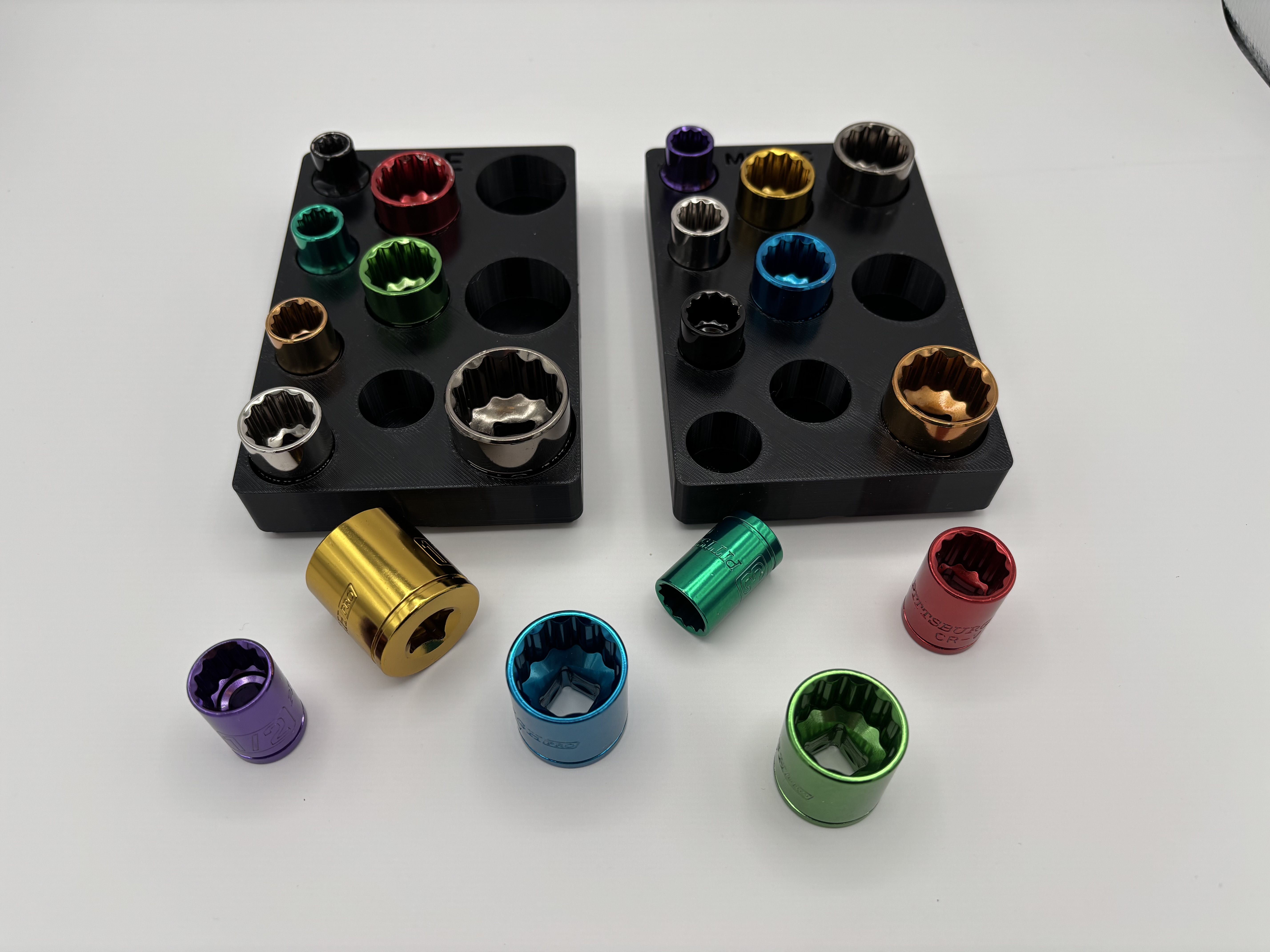 Miniatura 1 do modelo 3D Gridfinity HF Pittsburgh Pro Socket Holder