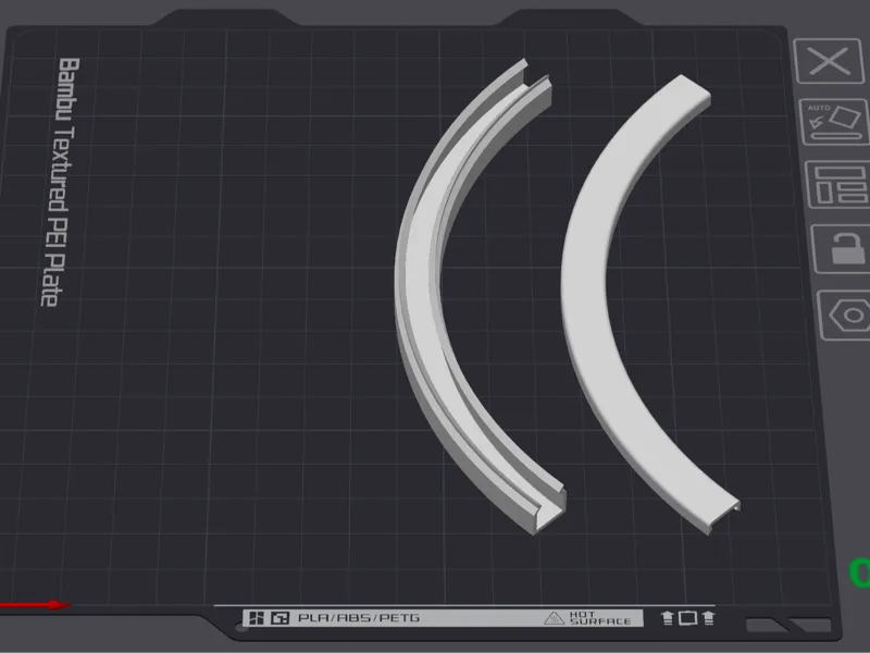 90 Degrees Cable Duct for 6mm Cables