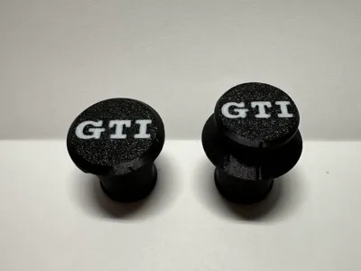 VW GTI Cigarette Lighter Plug Cover, 12V Plug - Free 3D Print Model