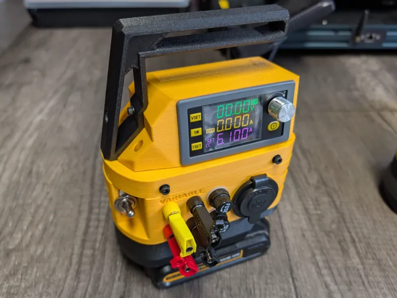 Desktop Power Supply for Single Dewalt 20V Battery