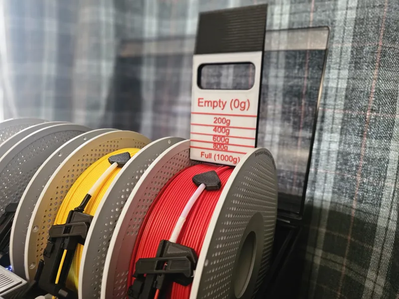 Filament checker bed scraper 