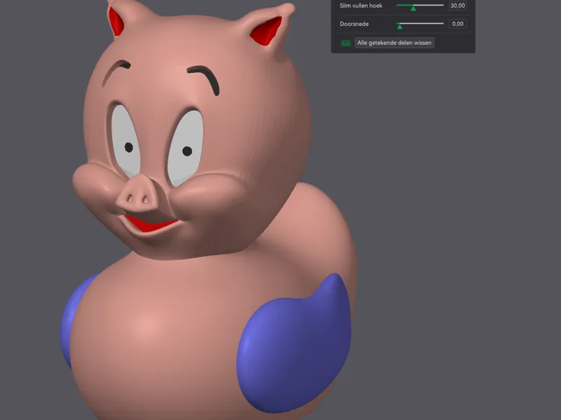 Porky pig rubber ducky