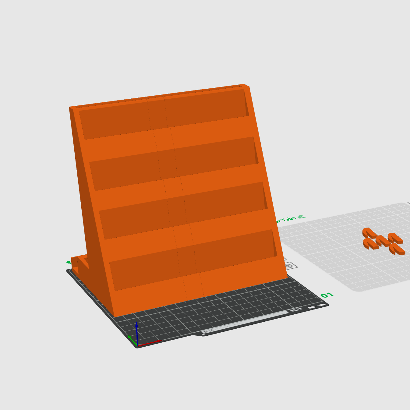 Miniatura 2 do modelo 3D Sticker Display Stand