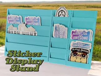 Sticker Display Stand