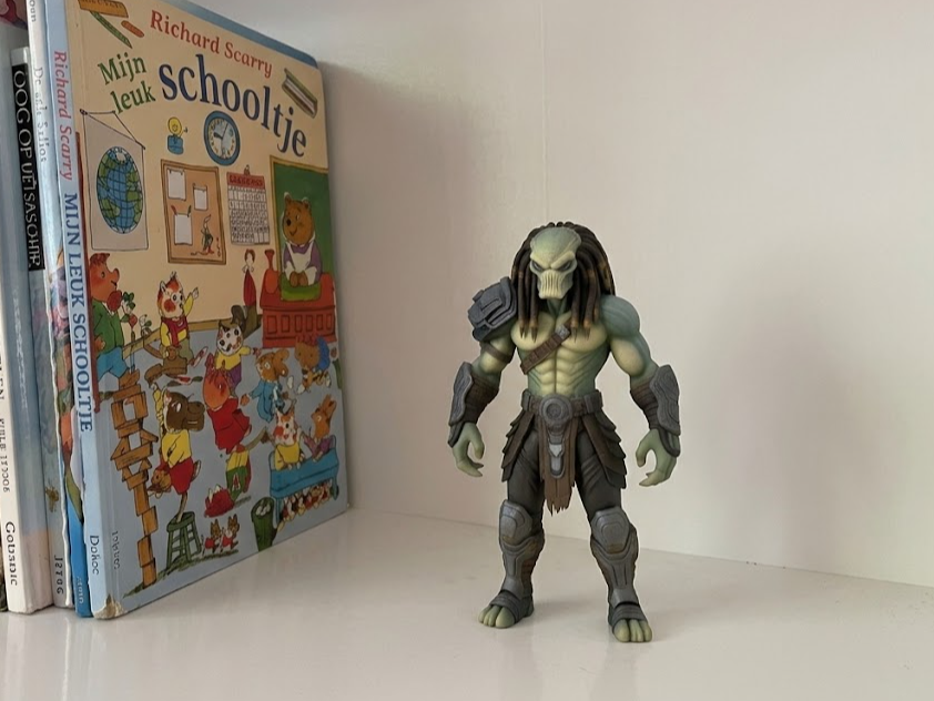 Predator Figure 3D model