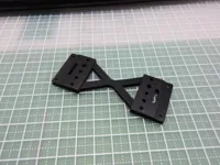 0.2mm layer, 3 walls, 60% infill,1mm上げ、厚4mm(大径ホイール対応)
