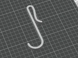 8mm glass shower wall hanger, petg