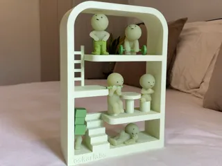 Smiski House Display Shelf Collectible