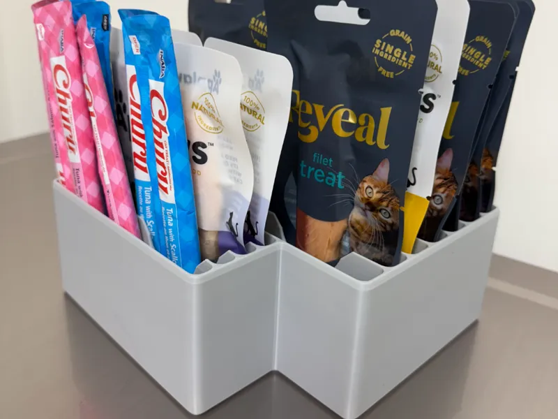 Cat Food Holder for Packets