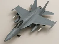 Maquette avion de chasse F/A-18 Super Hornet — photo 1