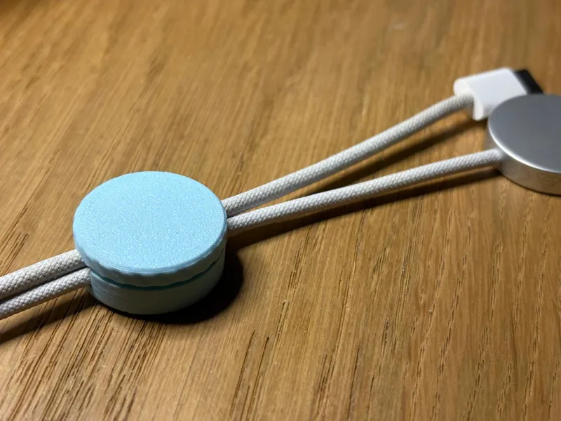 Magnetic cable holder 4 magnets thread