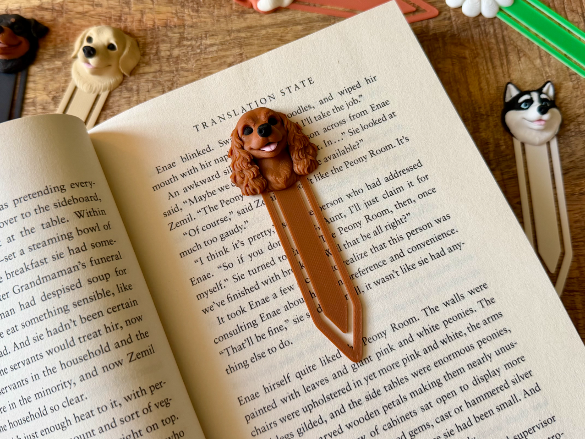 Cocker Spaniel bookmark