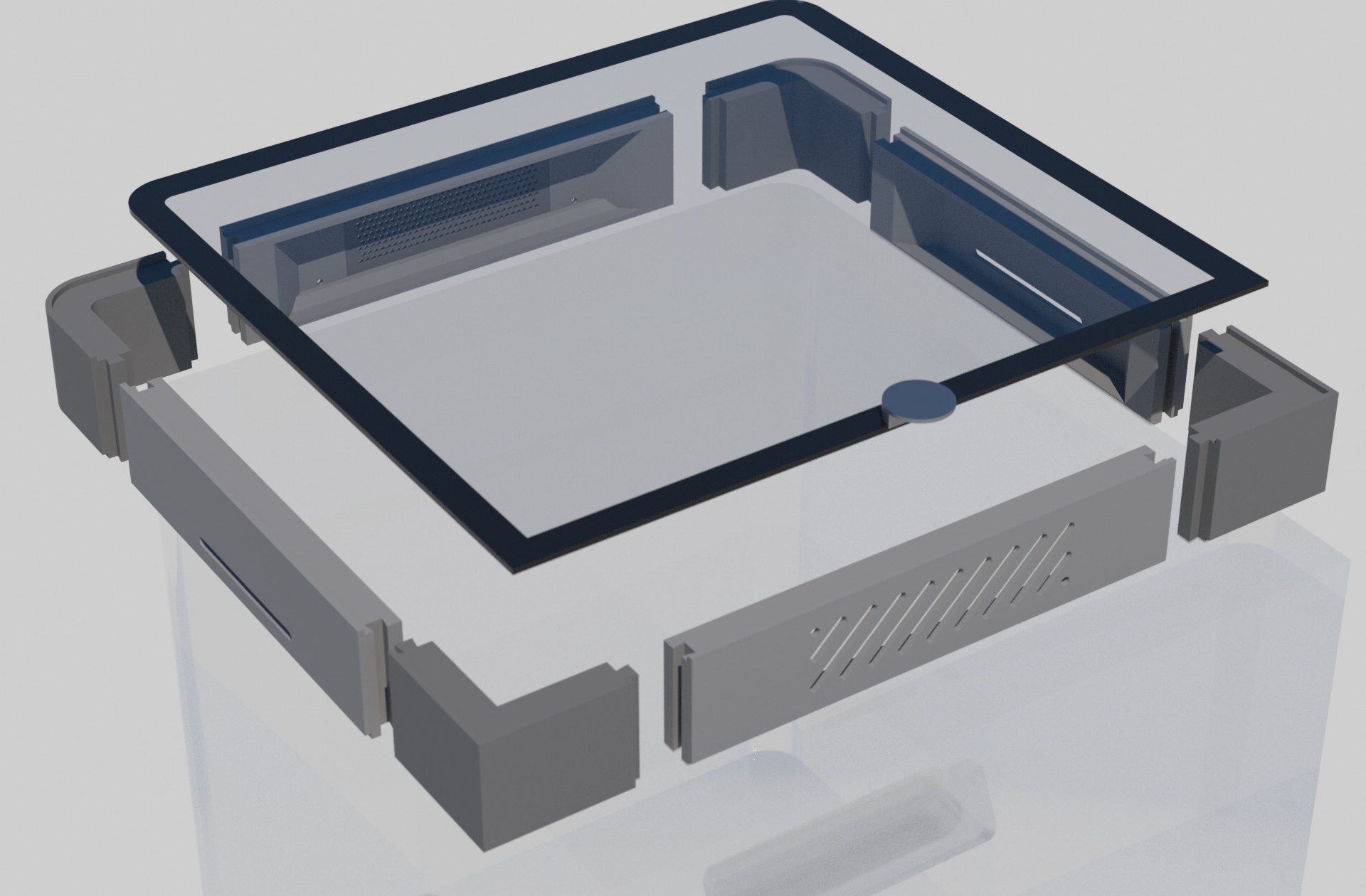 Miniatura 1 do modelo 3D P1双层增高架
