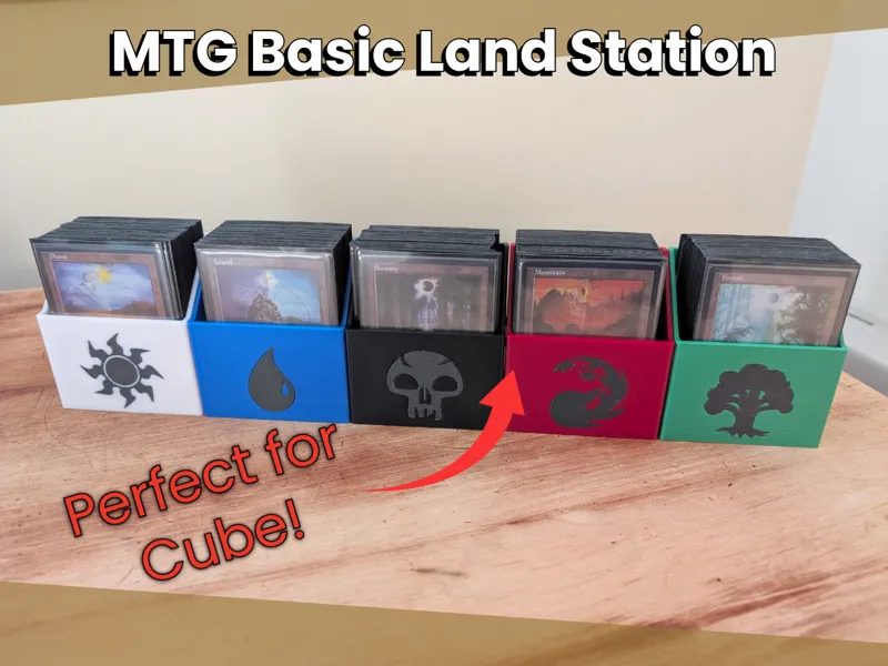 MTG Basic Land Station