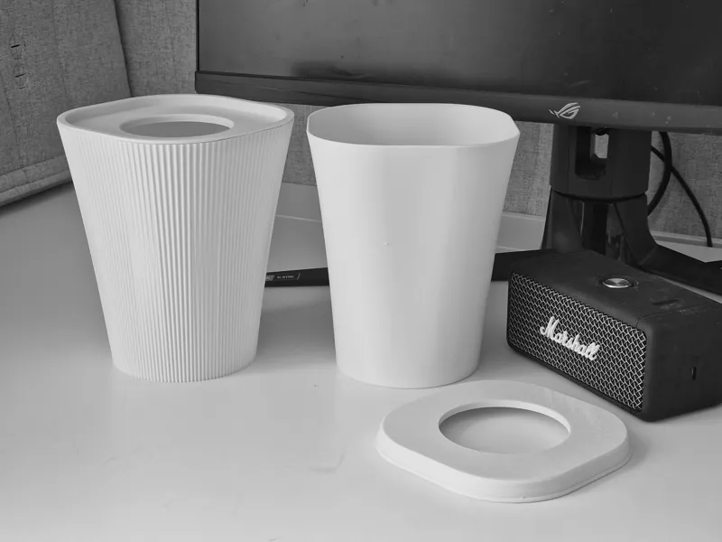 1-hour-fast-print Bin (Body) 1小时垃圾桶 (桶身)