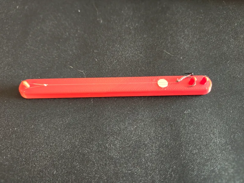 Fishing Leader wrapping tool - 10cm leaders+loop