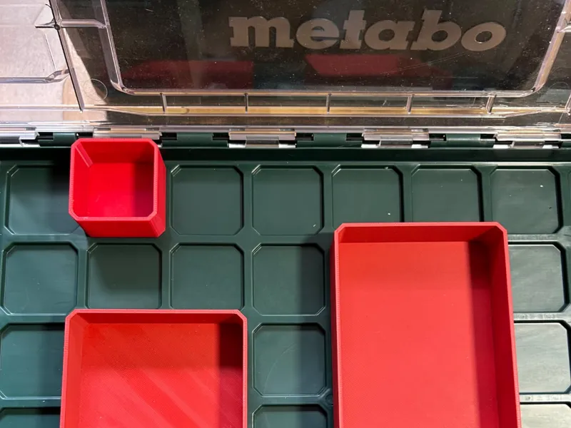 Organizer box compatible w/ Metabo Mobile Workshop