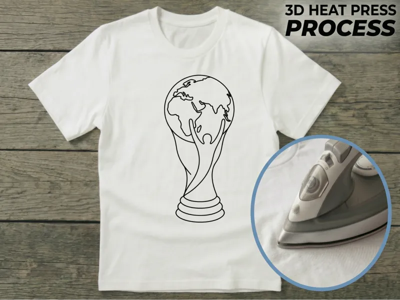T-shirt print - Fifa World Cup Trophy