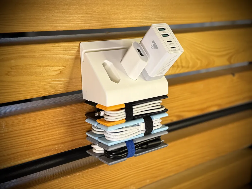 USB Cable Organizer (Magnetic) | PocketStyler - Free 3D Print Model ...