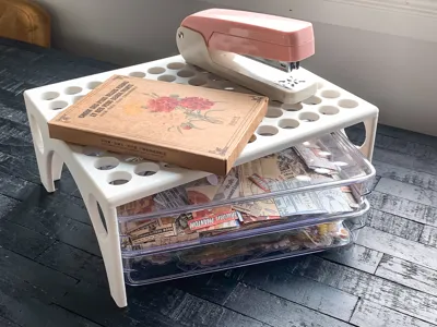 On Table Shelf - maximize table space organizer