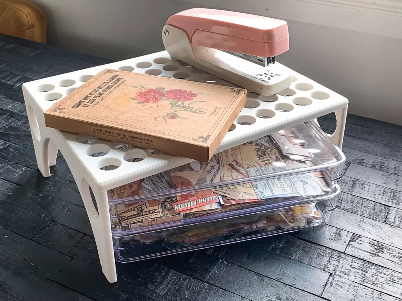 On Table Shelf - maximize table space organizer