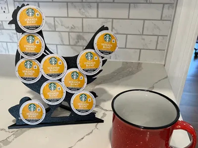 Chicken Hen Themed K-Cup Holder