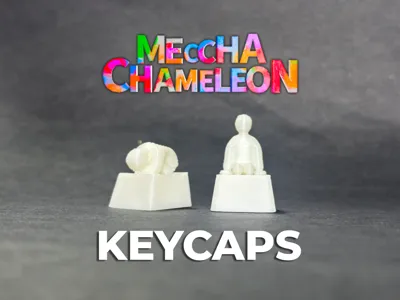 Meccha Chameleon Keycaps